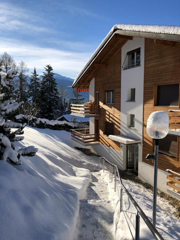 Crans-Montana Duplex Lodge Exterior foto